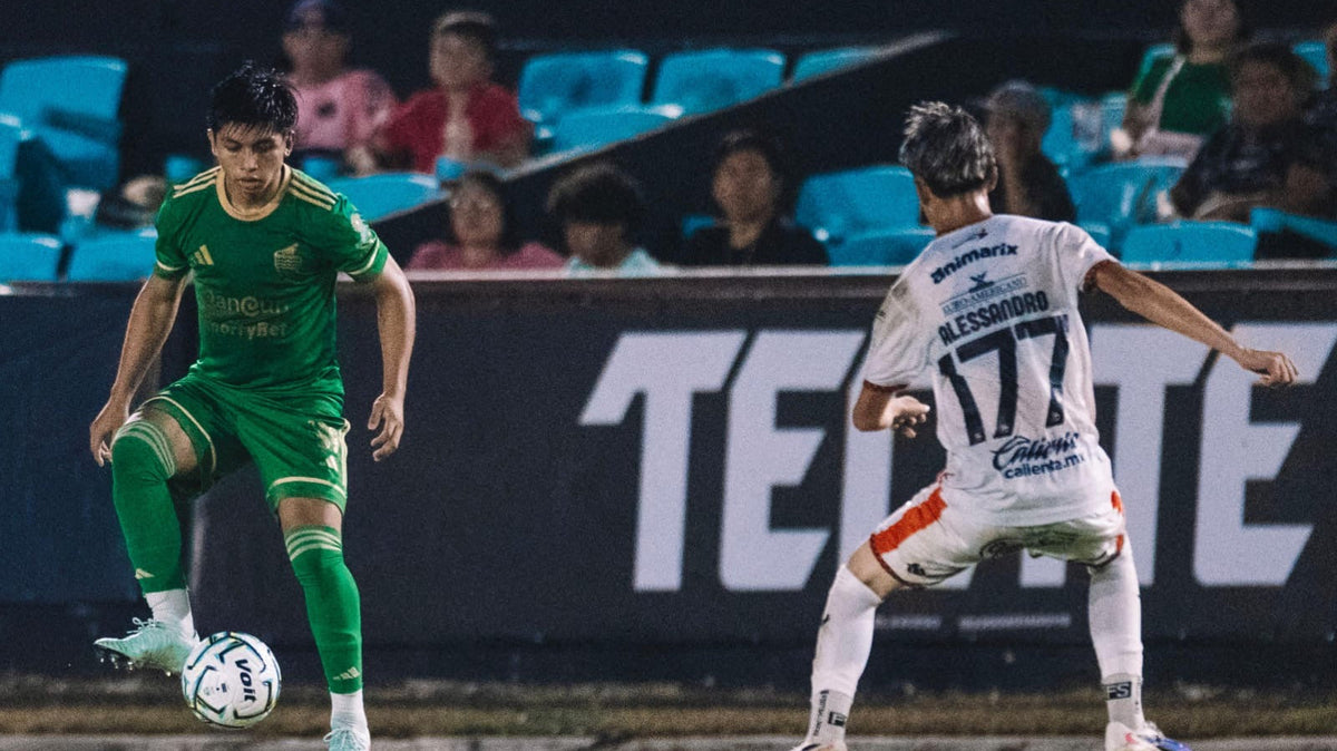 CÉSAR SALAYA, CANTERANO DE BOSTON CANCÚN FC, DEBUTA CON LAS IGUANAS EN LA LIGA BBVA EXPANSIÓN MX
