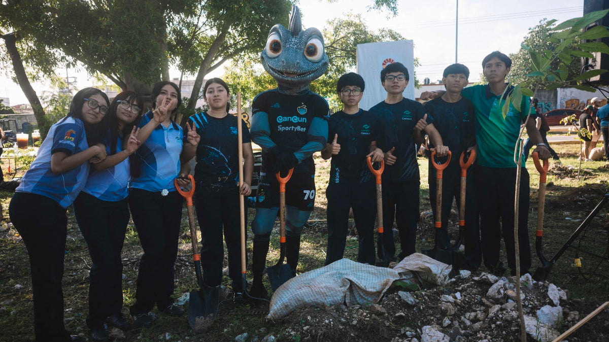 CANCÚN FC SE UNE A LA CAMPAÑA 'ARBORIZA CANCÚN' EN FAVOR DE UNA CIUDAD SUSTENTABLE