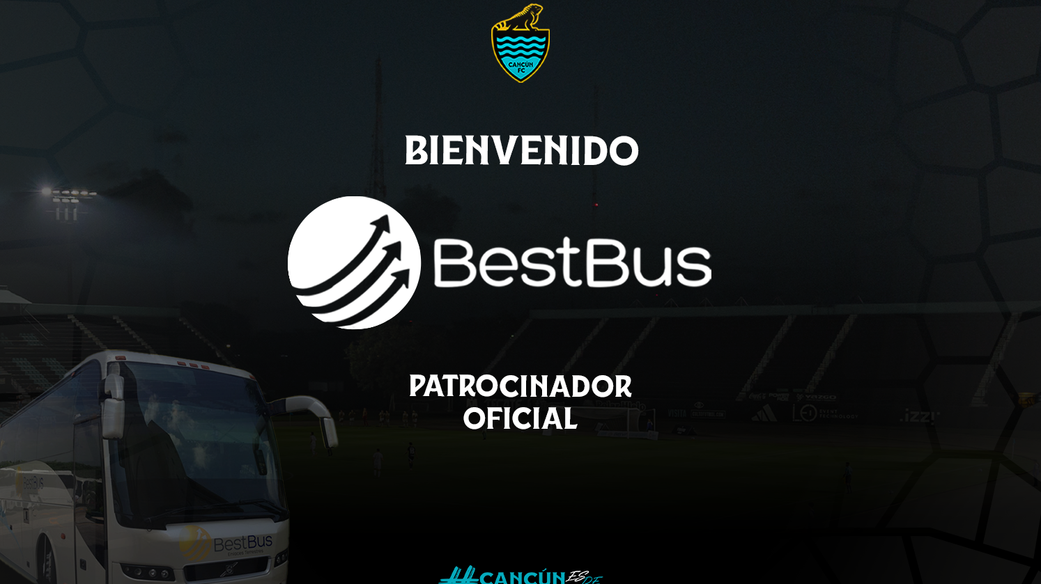 BEST BUS, NUEVO ALIADO DE CANCÚN FC
