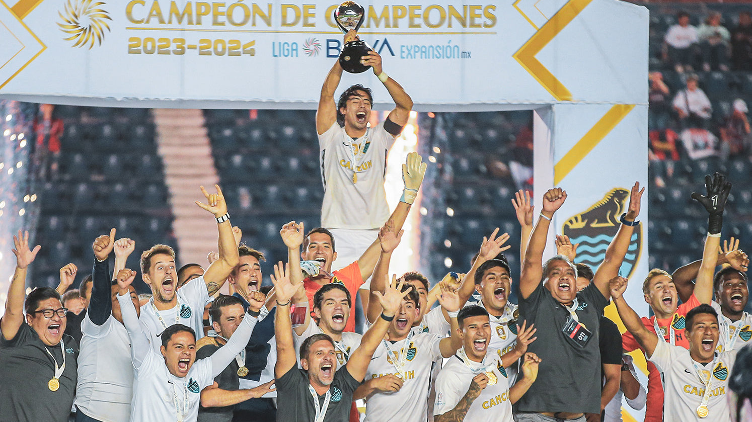 CANCÚN FC, EL MEJOR EQUIPO DEL AÑO; CONQUISTA EL CAMPEÓN DE CAMPEONES ANTE ATLANTE