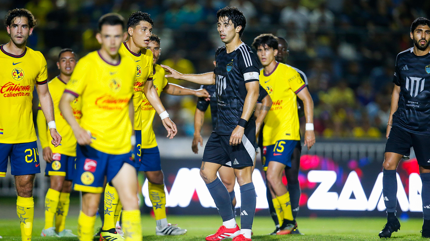 CANCÚN FC CELEBRA QUINTO ANIVERSARIO CON GRAN EMPATE ANTE LAS ÁGUILAS DEL AMÉRICA