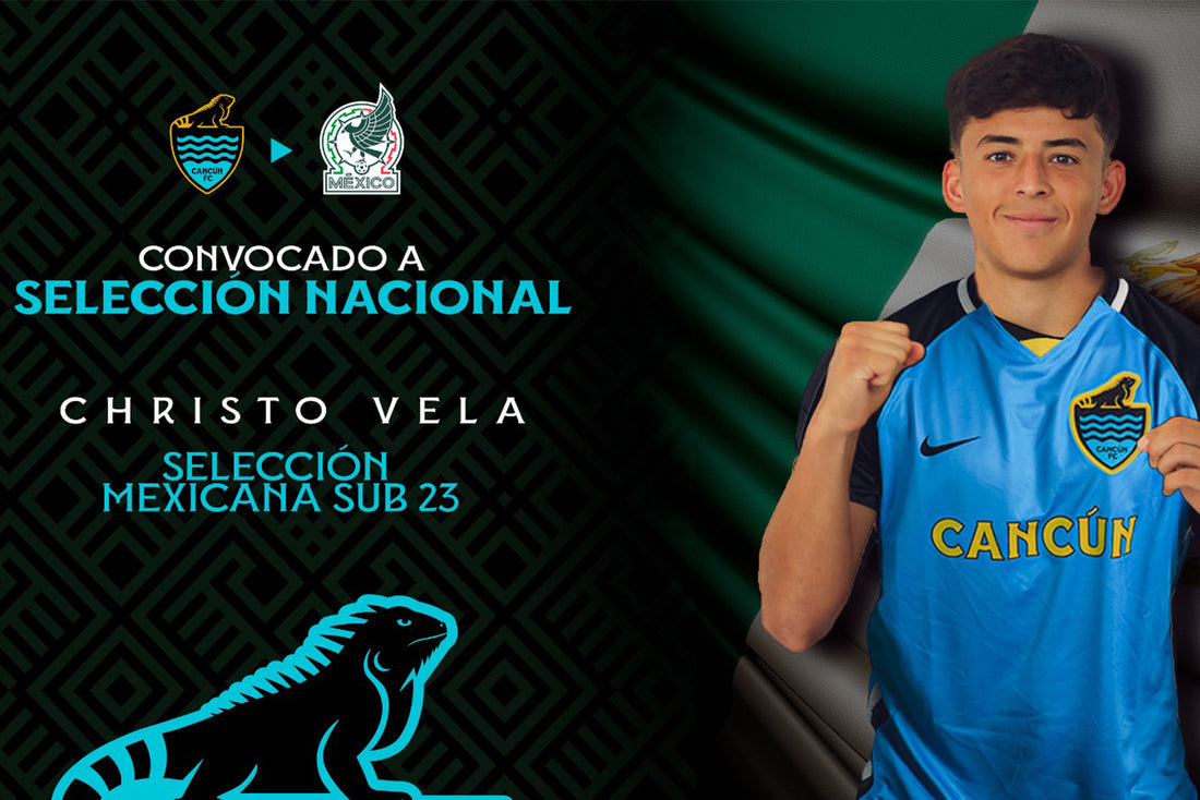 CHRISTO VELA, CONVOCADO A LA SELECCIÓN MEXICANA SUB 23