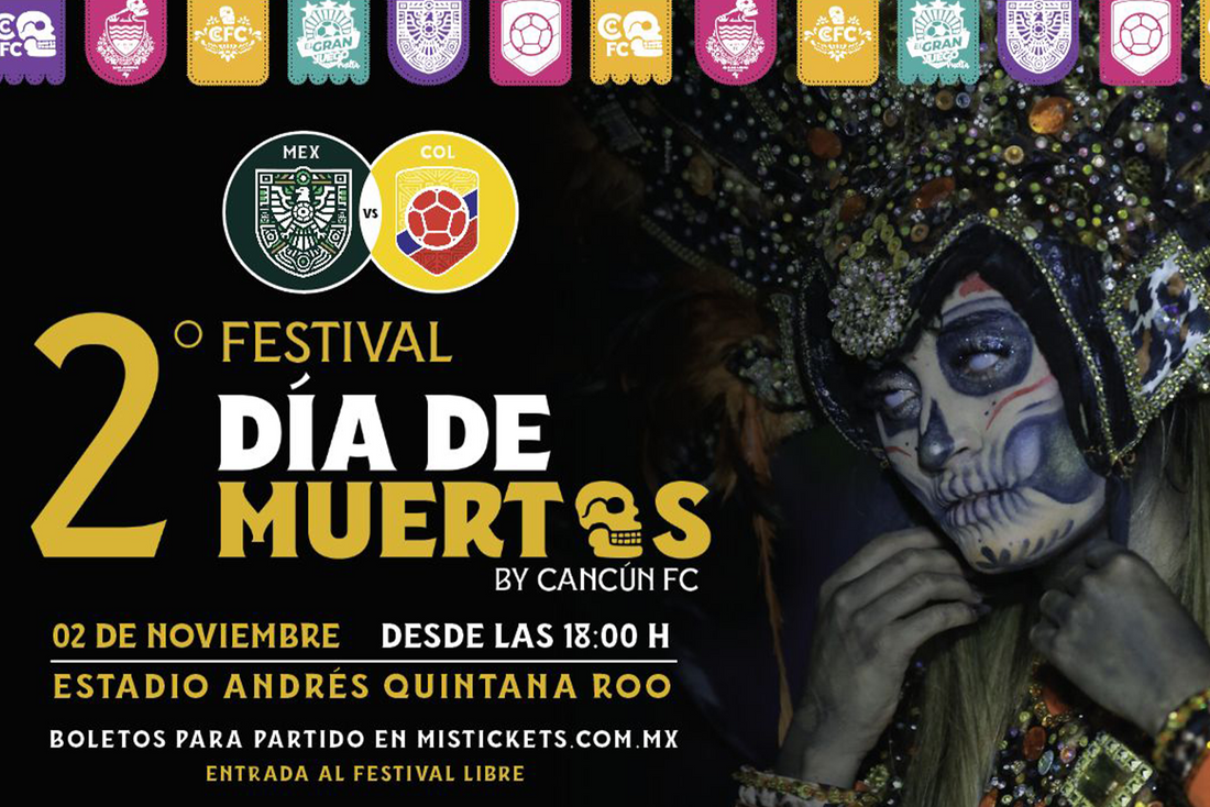 CANCÚN FC PRESENTA SEGUNDO FESTIVAL DE ‘DÍA DE MUERTOS’