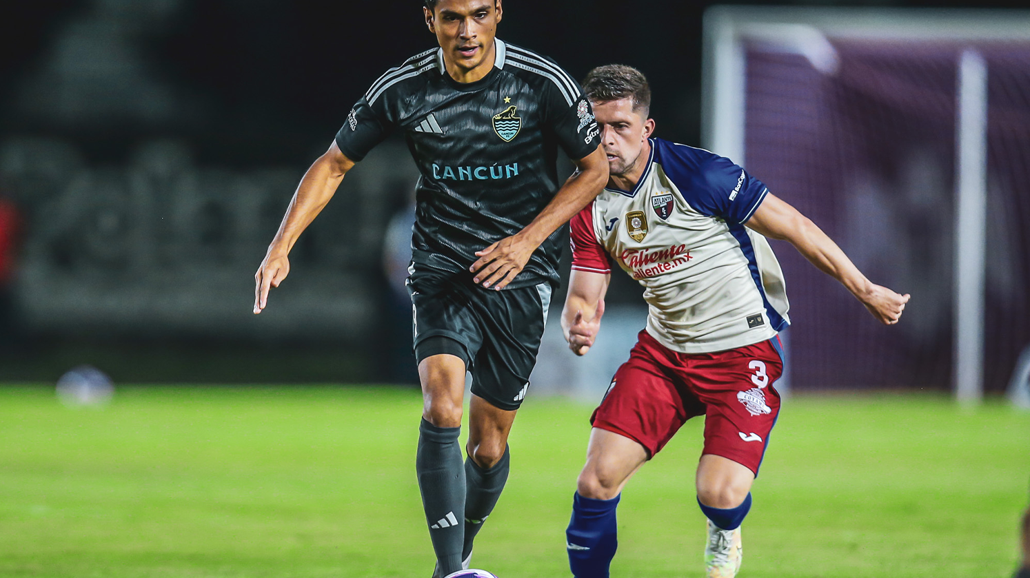 CANCÚN FC Y ATLANTE DIVIDEN HONORES EN VIBRANTE JUEGO