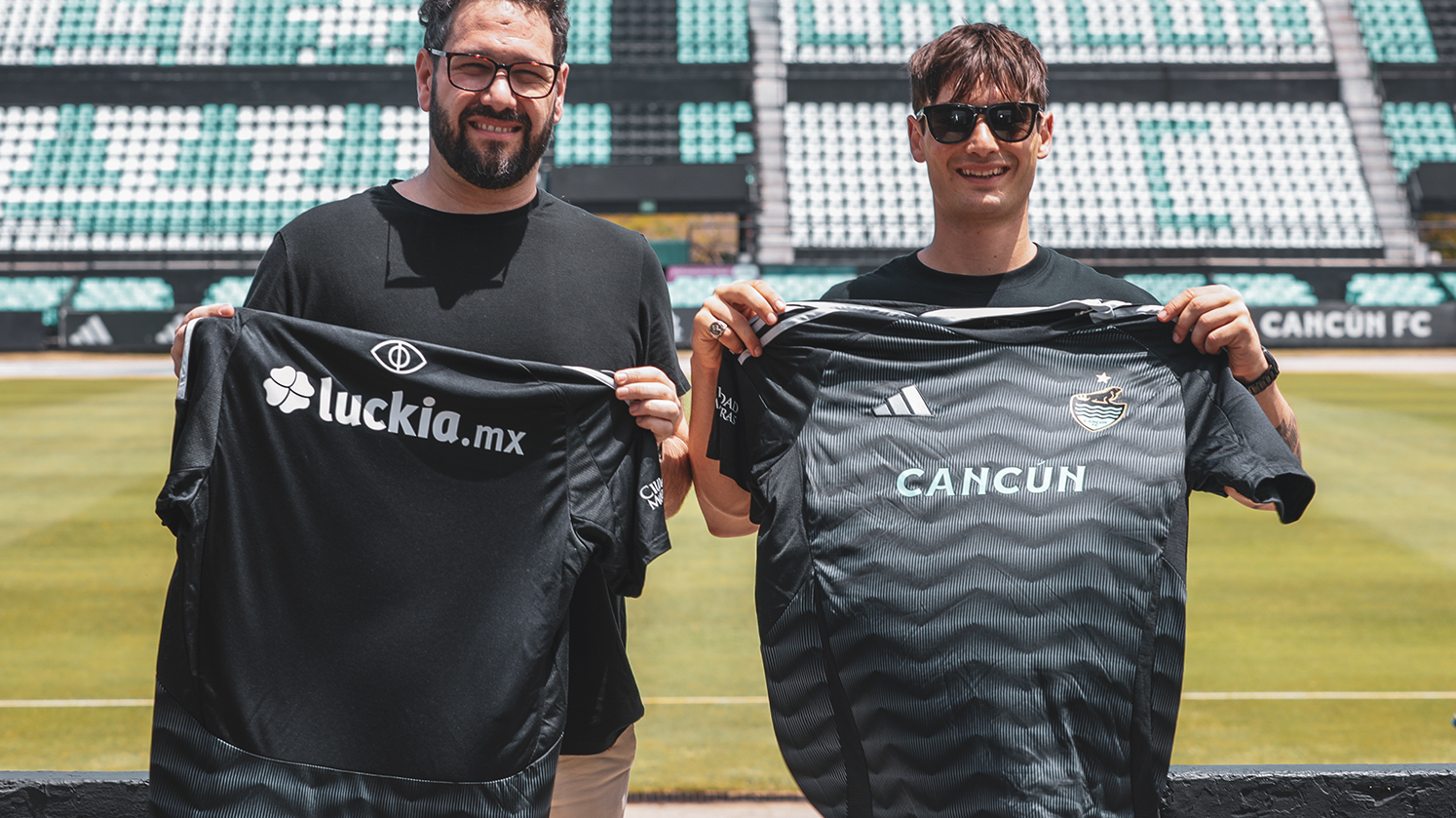 LUCKIA, NUEVO PATROCINADOR OFICIAL DE CANCÚN FC