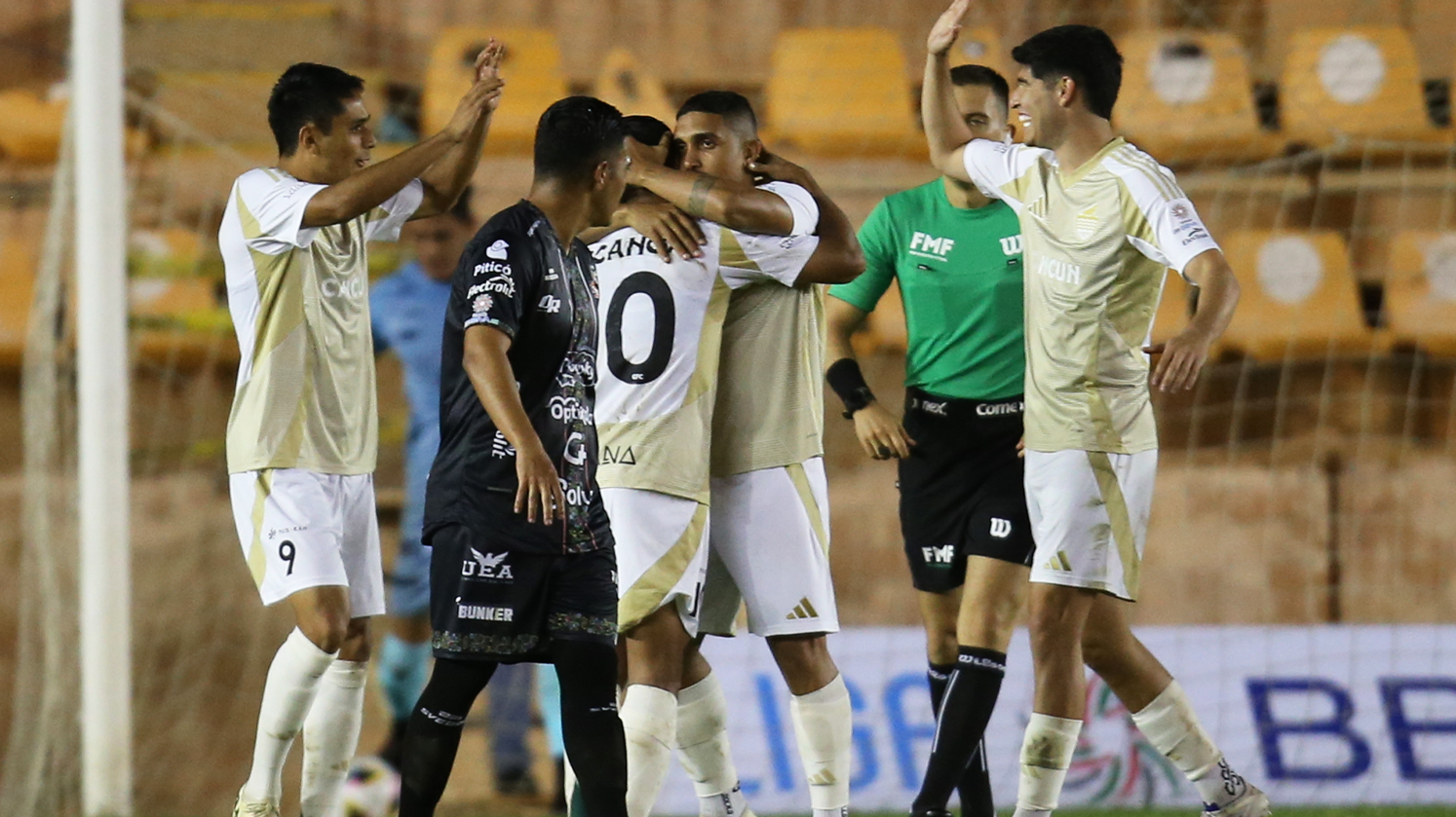 CANCÚN FC SUMA SEGUNDA VICTORIA EN EL APERTURA 2024 Y TERCERA EN FILA ANTE ALEBRIJES