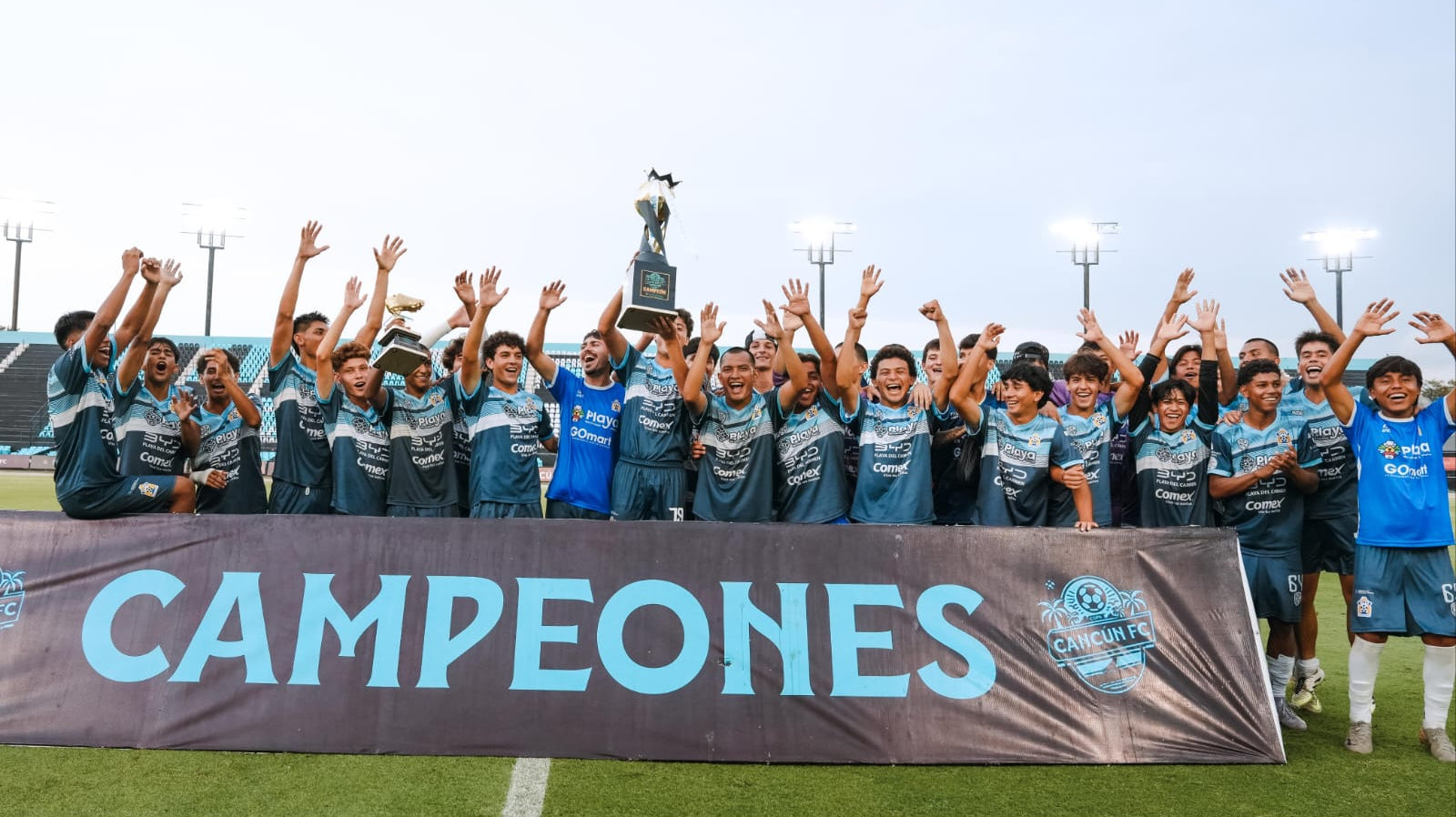 INTER PLAYA DEL CARMEN, CAMPEÓN DE LA TERCERA EDICIÓN DE LA COPA CANCÚN FC