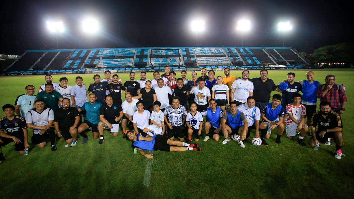 CANCÚN FC CELEBRA CONVIVENCIA CON PRENSA DEPORTIVA