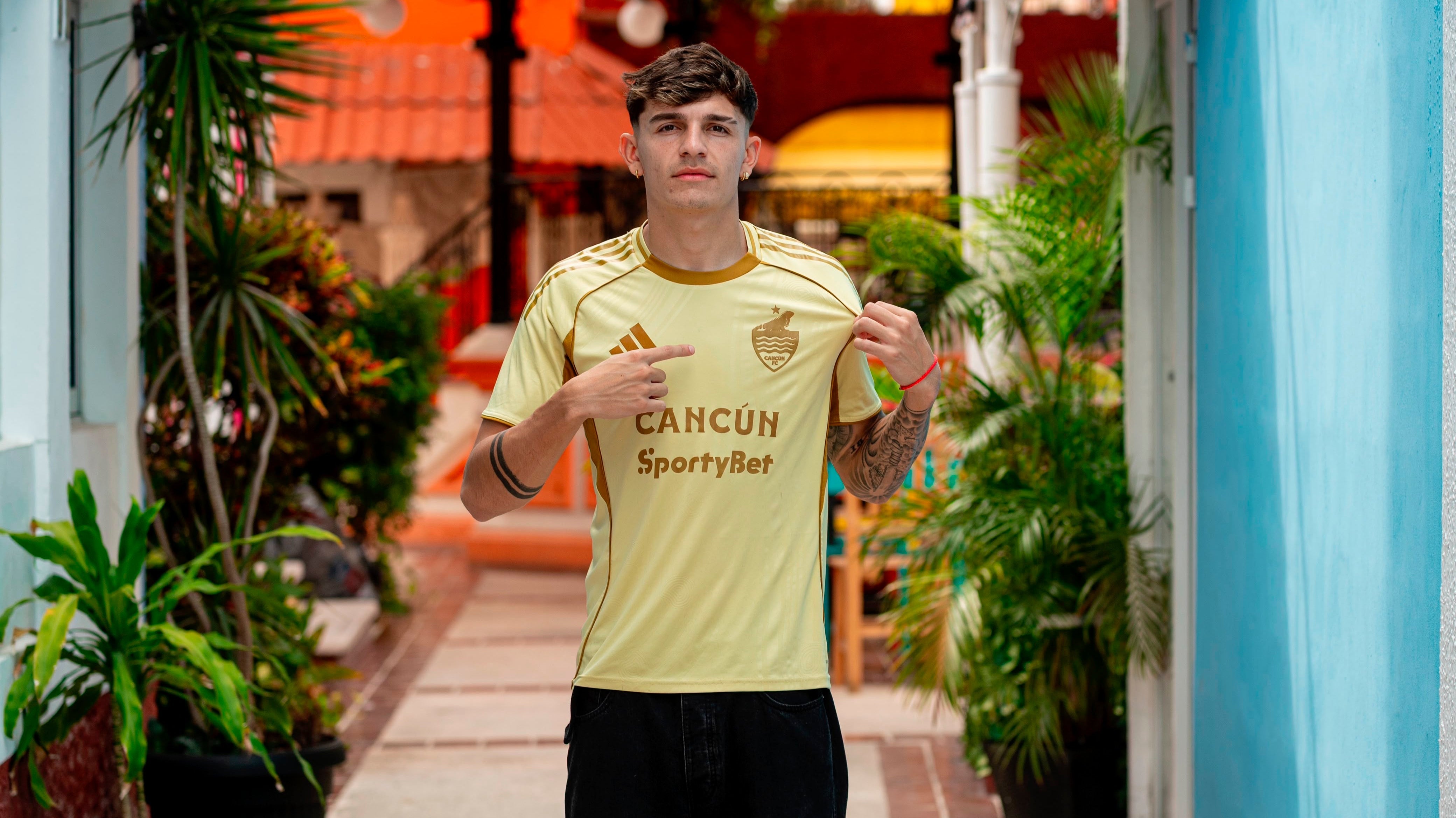 THIAGO GIGENA, TALENTO INTERNACIONAL, REFUERZO DE CANCÚN FC EN EL EJE DEL ATAQUE