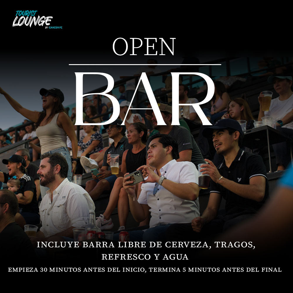 Cancún FC Tourist Lounge Open Bar