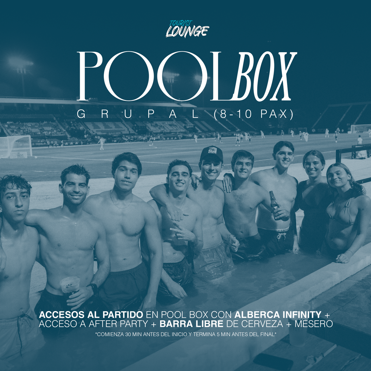 POOL BOX (GRUPAL 8-10 PAX.) - Cancún FC