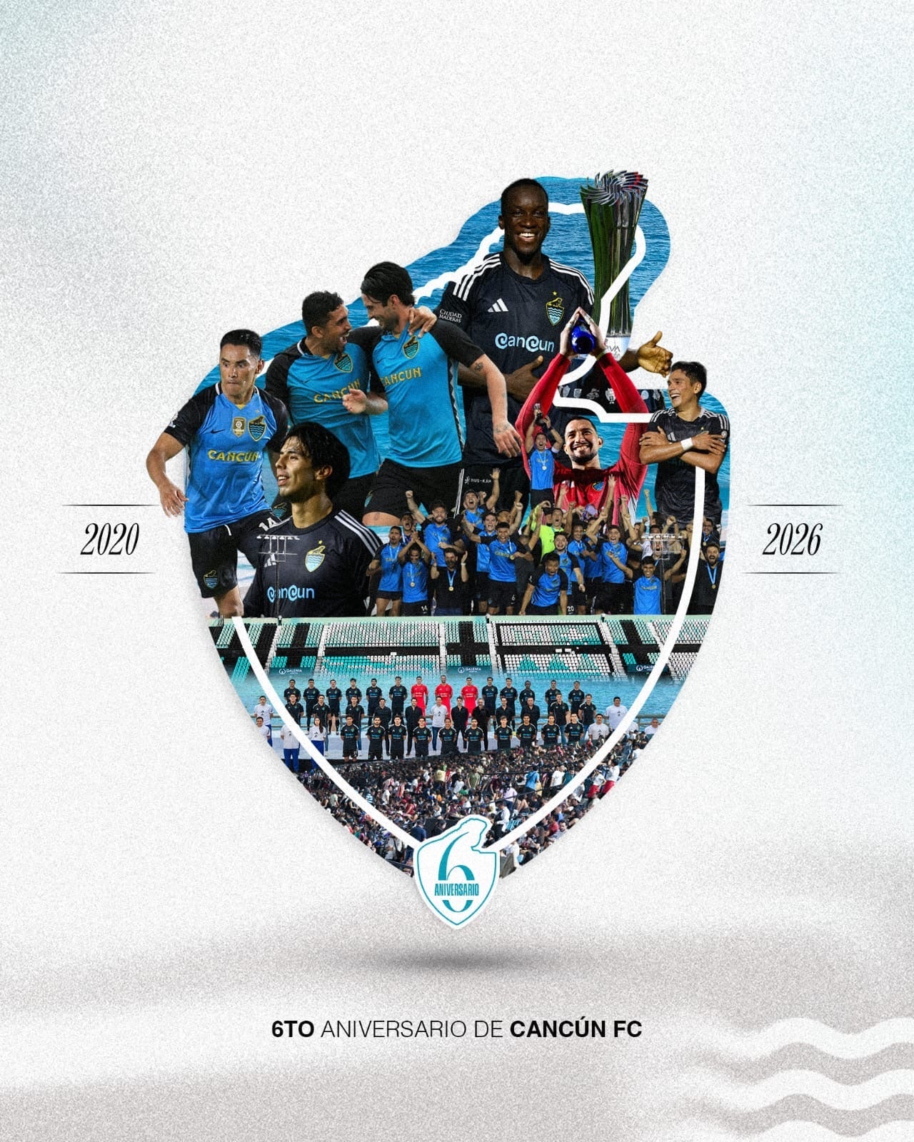 CANCÚN FC CELEBRA SU SEXTO ANIVERSARIO EN CONSTANTE EVOLUCIÓN RUMBO A LA PRIMERA DIVISIÓN