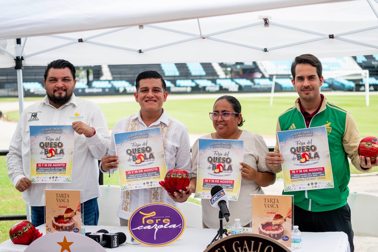 GOL DE SABOR.... LA FERIA DEL QUESO DE BOLA LLEGA AL ESTADIO 'ANDRÉS QUINTANA ROO'