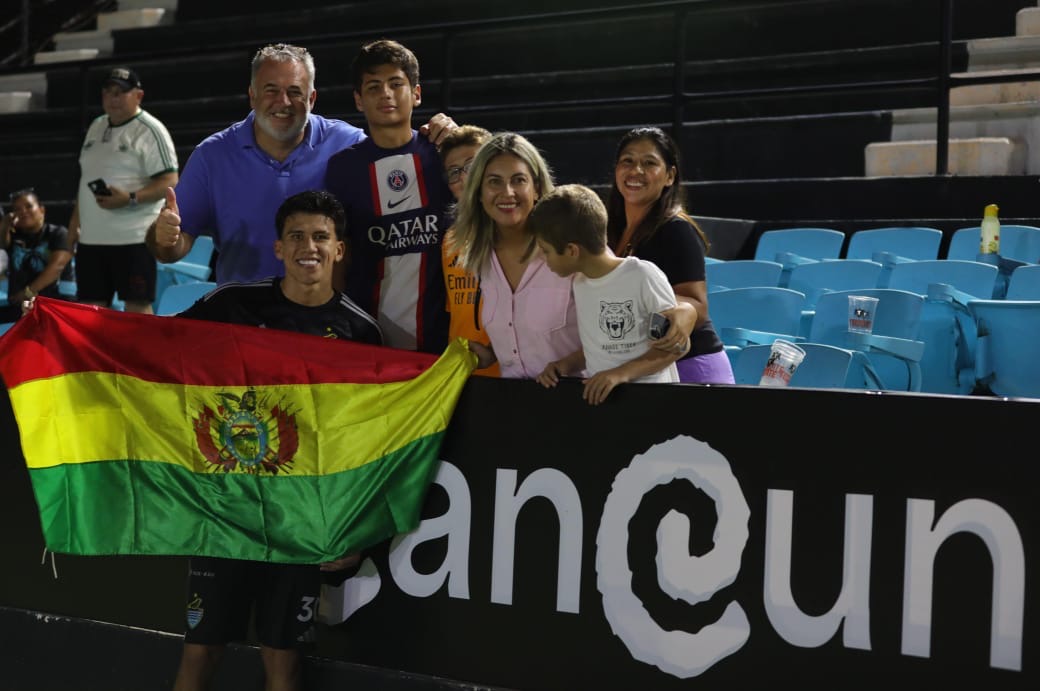 LEONARDO ZABALA, ORGULLO DE CANCÚN FC EN LA PIEL DE LA SELECCIÓN DE BOLIVIA