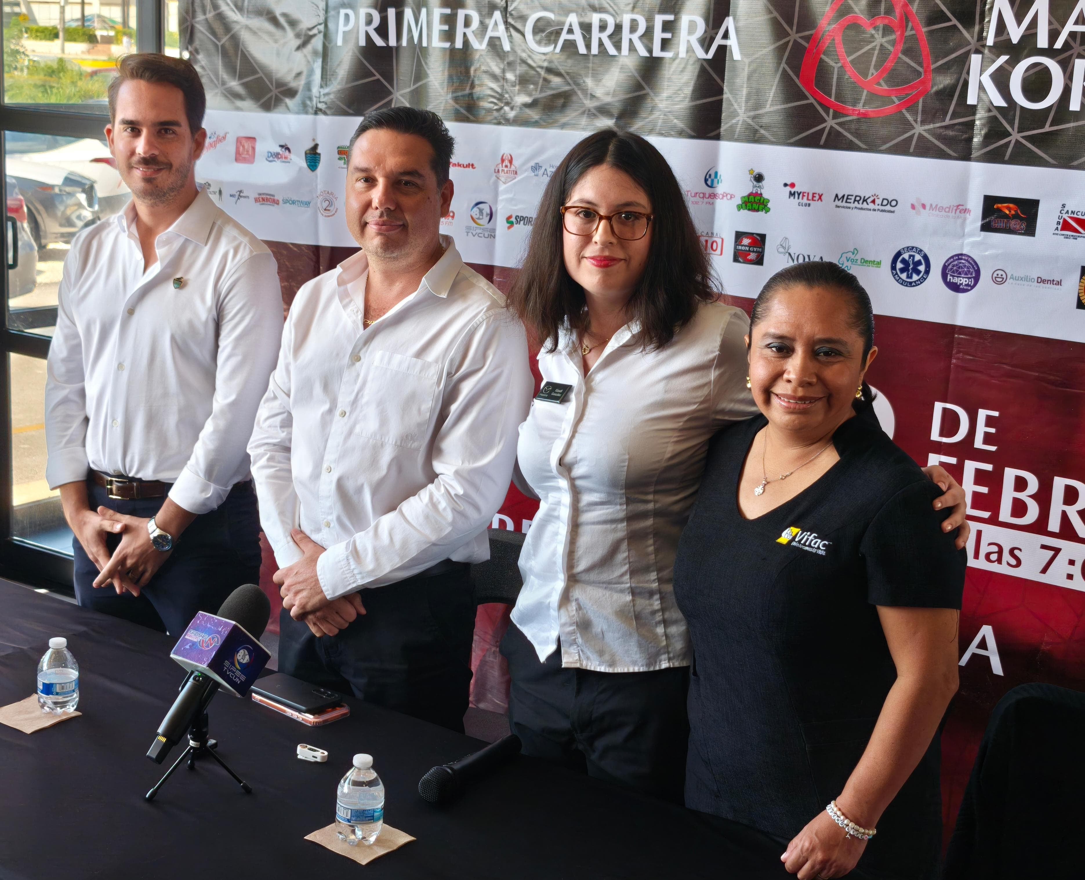 CANCÚN FC HACE EQUIPO CON MAZDA EN CARRERA DEL AMOR Y LA AMISTAD