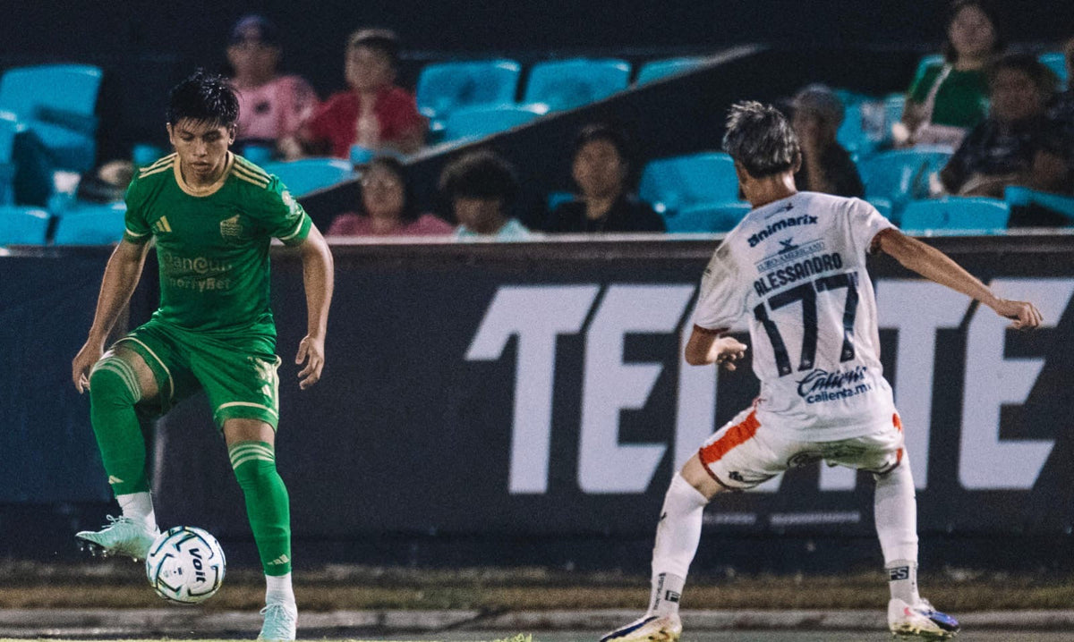 CÉSAR SALAYA, CANTERANO DE BOSTON CANCÚN FC, DEBUTA CON LAS IGUANAS EN LA LIGA BBVA EXPANSIÓN MX