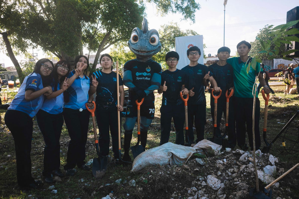 CANCÚN FC SE UNE A LA CAMPAÑA 'ARBORIZA CANCÚN' EN FAVOR DE UNA CIUDAD SUSTENTABLE