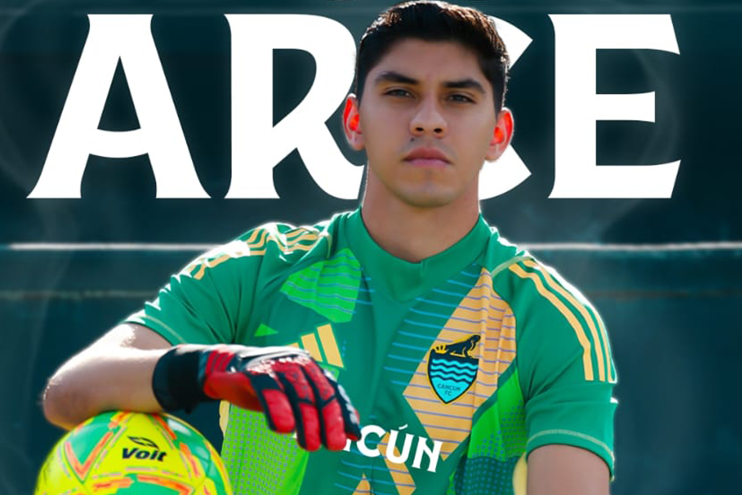 EDSON ARCE, NUEVO GUARDIÁN DE CANCÚN FC