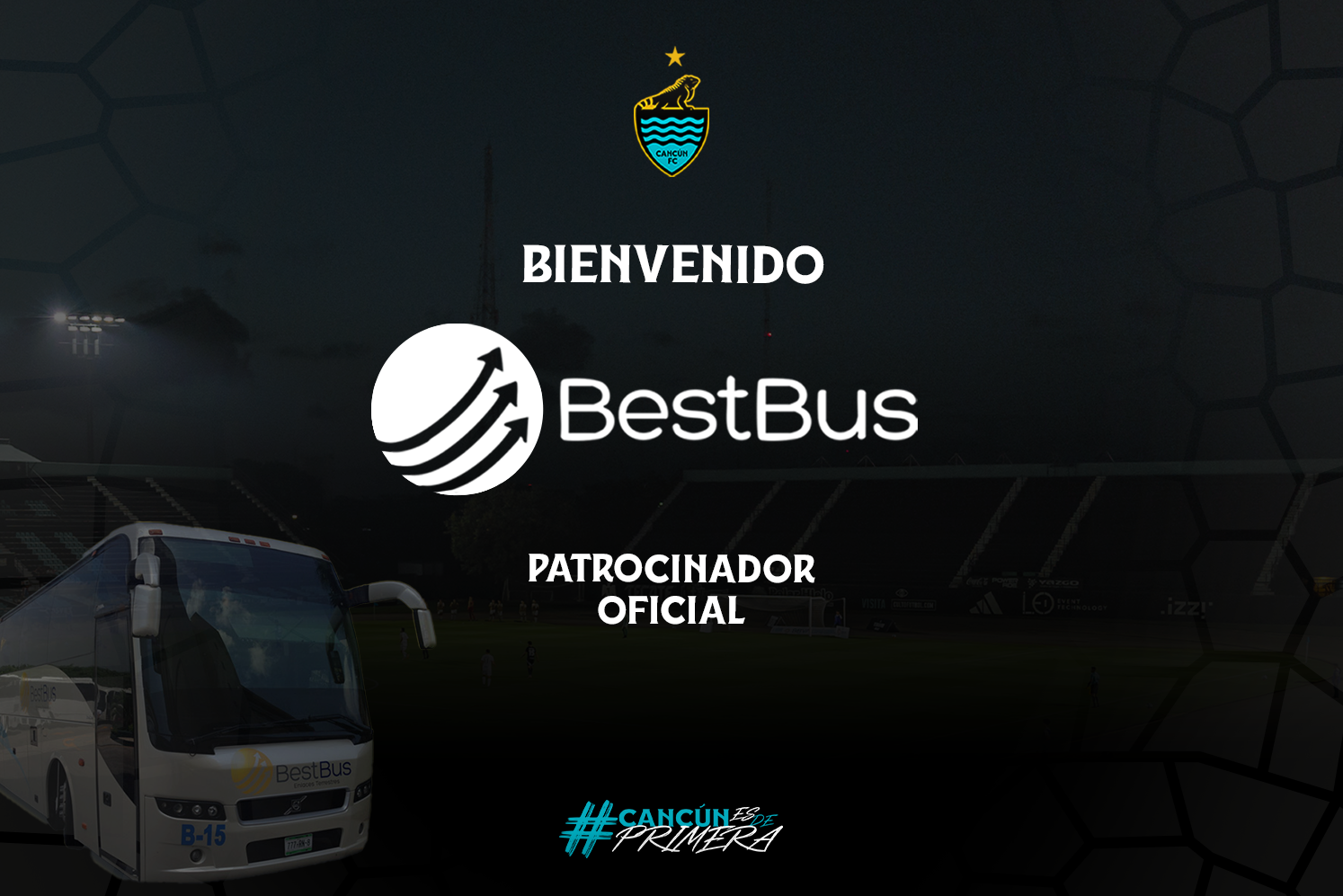 BEST BUS, NUEVO ALIADO DE CANCÚN FC
