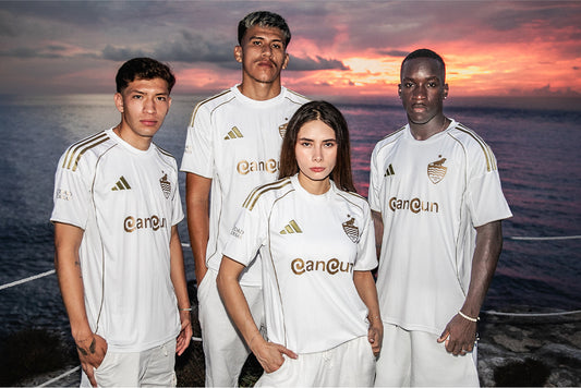 CANCÚN FC RENACE UN LEGADO CON LANZAMIENTO DE JERSEY ‘ORO MAYA’ DE ADIDAS