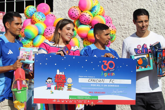 CANCÚN FC CELEBRA FIRMA DE AUTÓGRAFOS EN TV AZTECA, EN VÍSPERAS DE ‘EL JUGUETÓN’