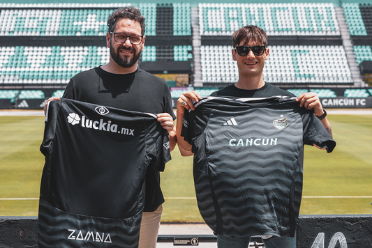 LUCKIA, NUEVO PATROCINADOR OFICIAL DE CANCÚN FC