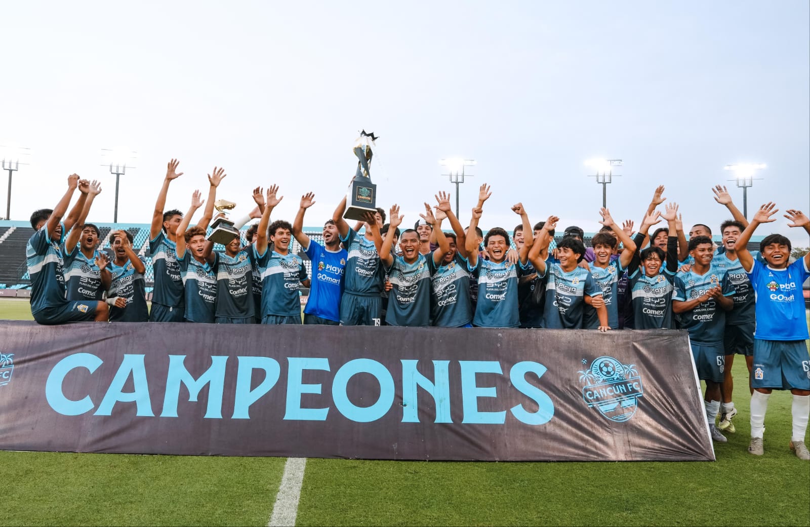 INTER PLAYA DEL CARMEN, CAMPEÓN DE LA TERCERA EDICIÓN DE LA COPA CANCÚN FC