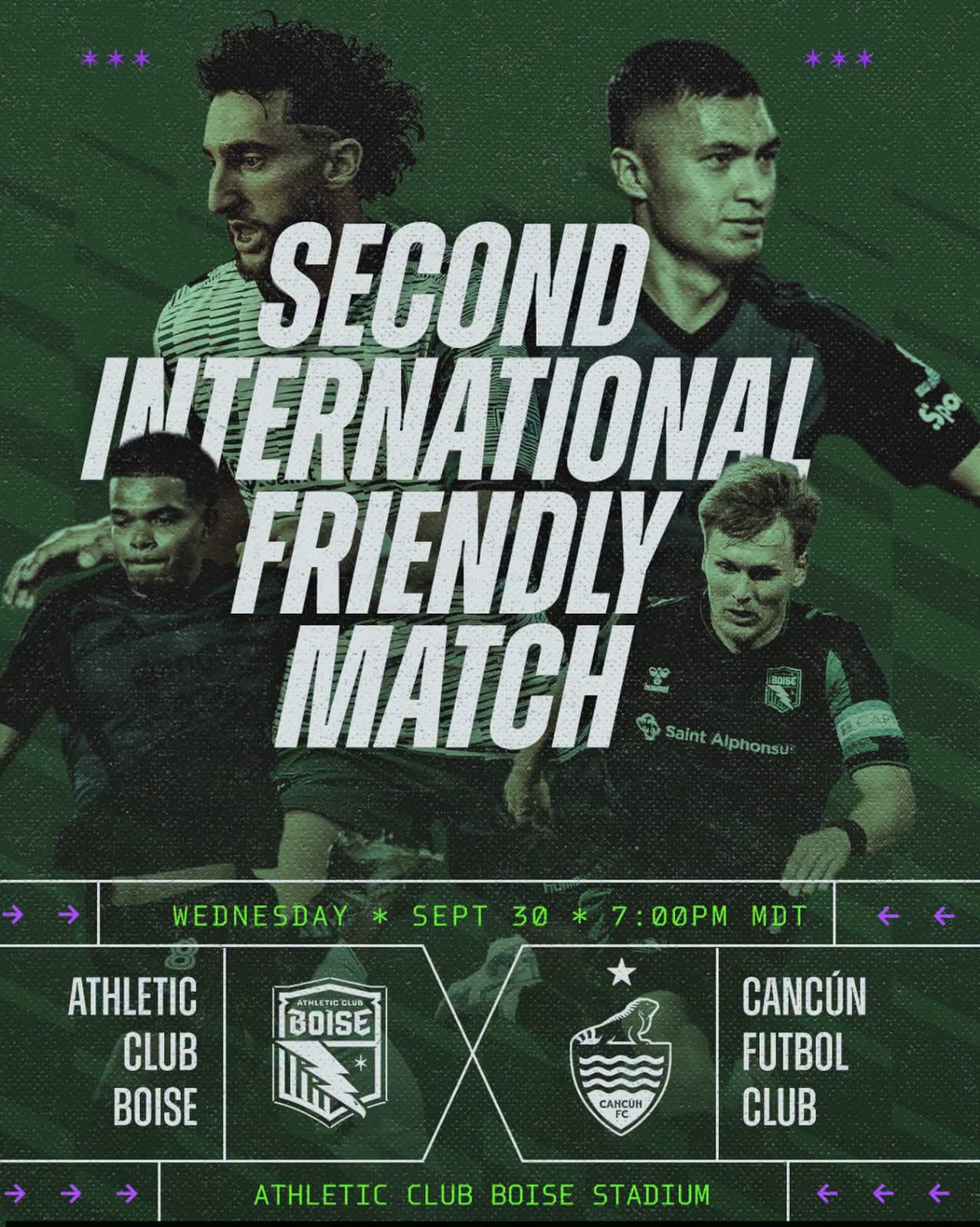 ¡NUEVA AVENTURA INTERNACIONAL! CANCÚN FC ATERRIZA EN IDAHO PARA ENFRENTAR A ATHLETIC CLUB BOISE