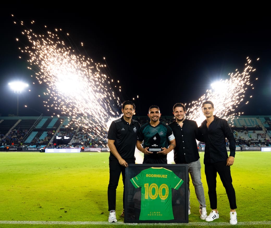 JOSÉ RODRÍGUEZ, 100 VECES ORGULLO: UN LEGADO QUE YA ES HISTORIA CON CANCÚN FC