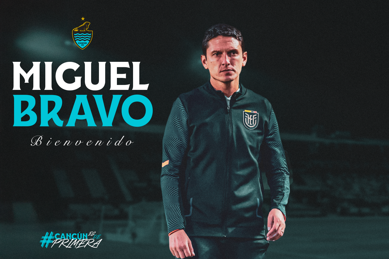 MIGUEL ÁNGEL BRAVO, NUEVO DIRECTOR TÉCNICO DE CANCÚN FC