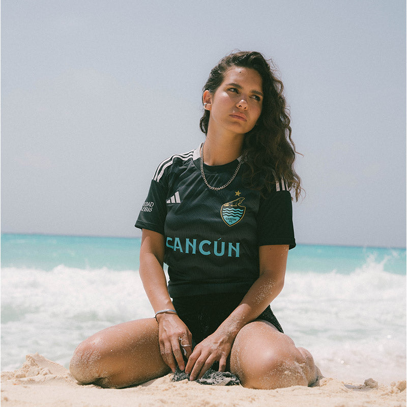 HOME ADIDAS 24-25 - OBSIDIAN JERSEY (WOMEN) - Cancún FC Shop