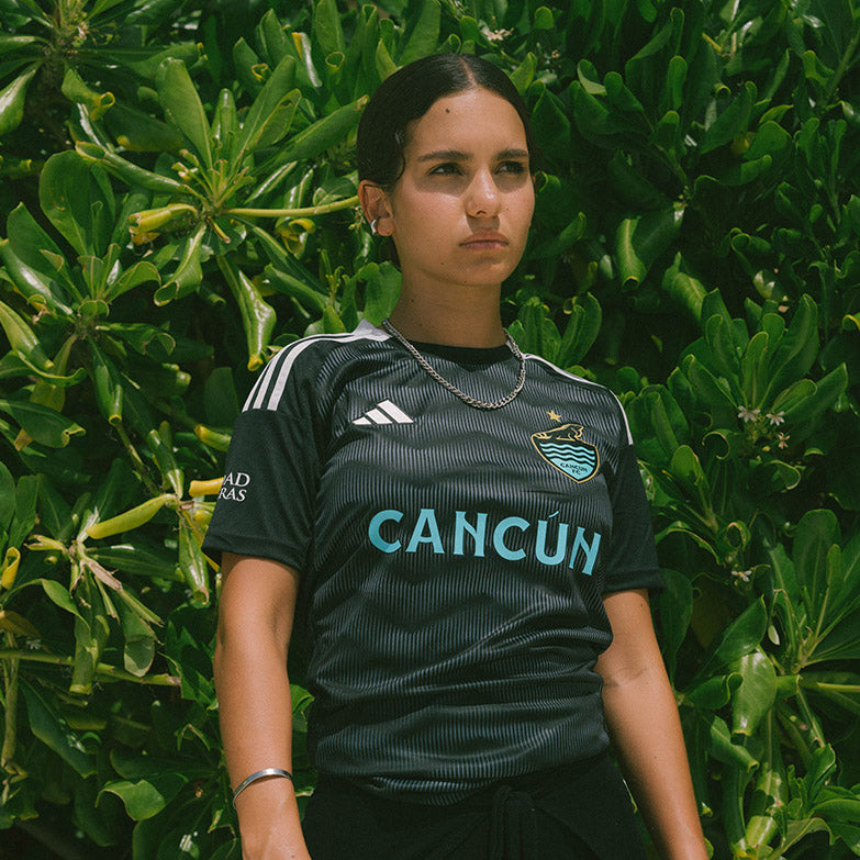 HOME ADIDAS 24-25 - OBSIDIAN JERSEY (WOMEN) - Cancún FC Shop