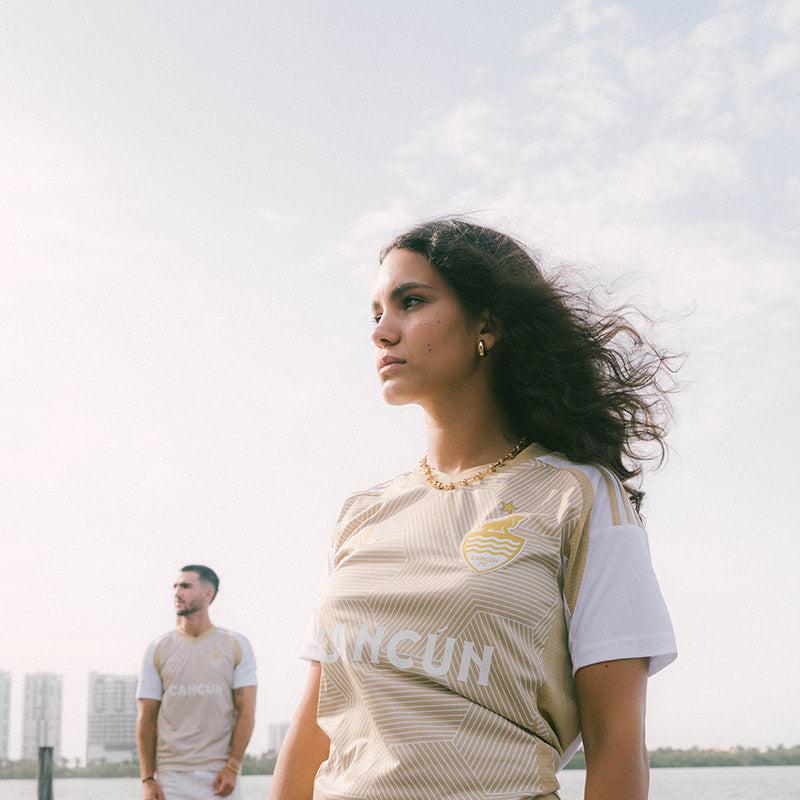 AWAY ADIDAS 24-25 - MAGIC SAND JERSEY (WOMEN) - Cancún FC Shop