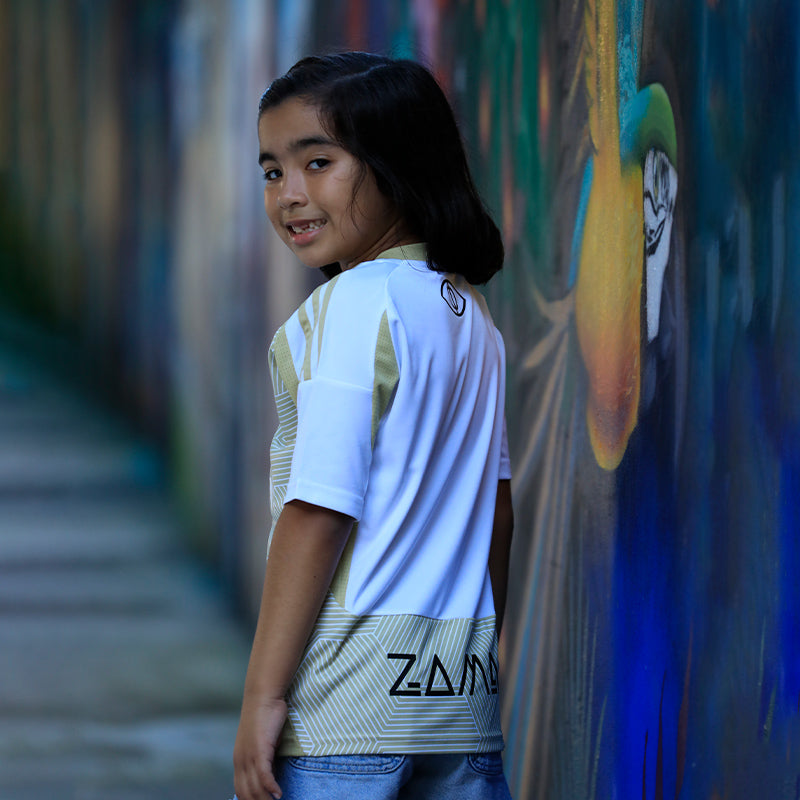AWAY ADIDAS 24-25 - MAGIC SAND JERSEY (KID) - Cancún FC Shop