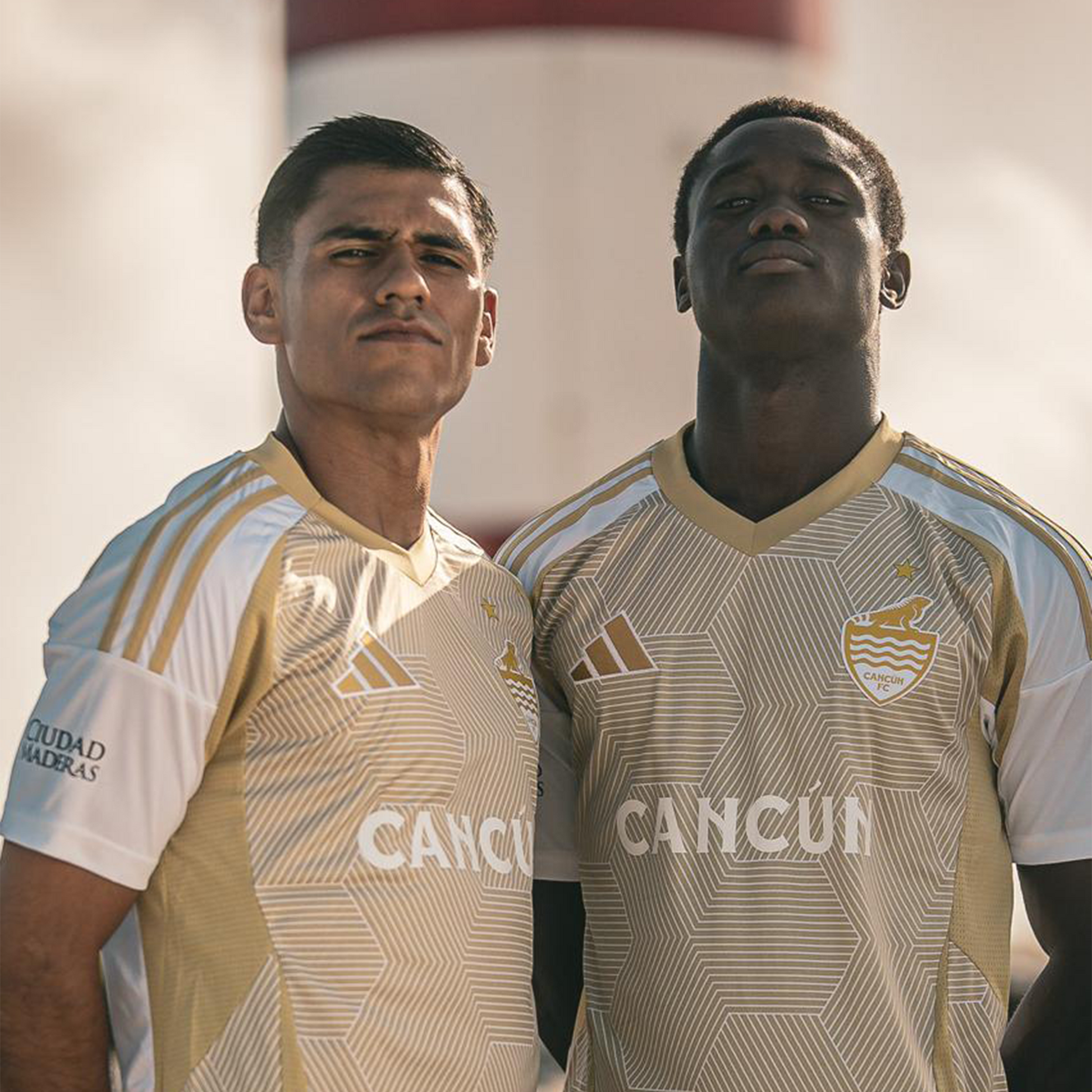AWAY ADIDAS 24-25 - MAGIC SAND JERSEY (MEN) - Cancún FC Shop